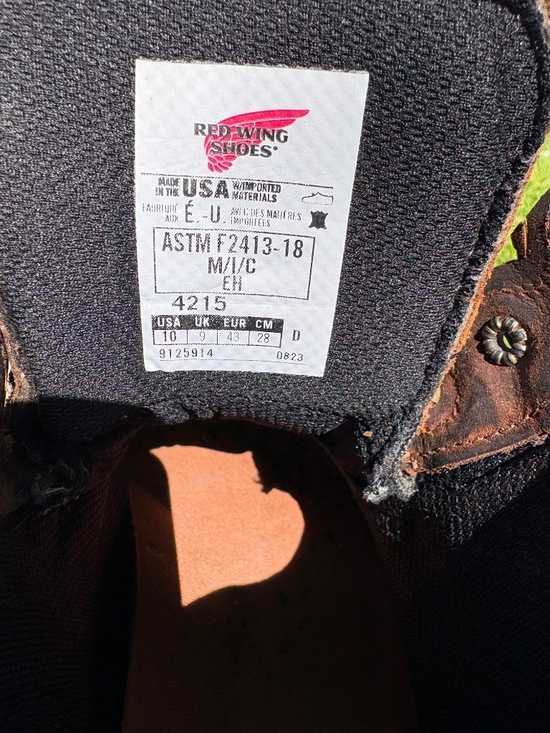 Red Wing Steel Toe Boots